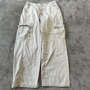 Vintage Levi's Silvertab Cargo Khaki Pants Men's 36x34 (34x32) Baggy 90s Y2K